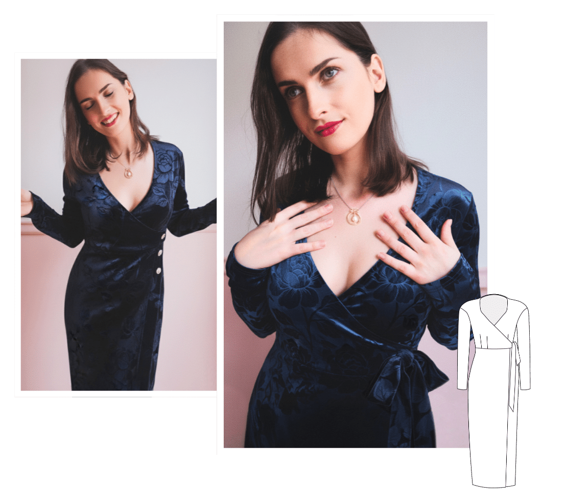 comment coudre patron robe en velours